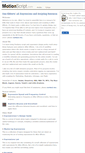 Mobile Screenshot of motionscript.com